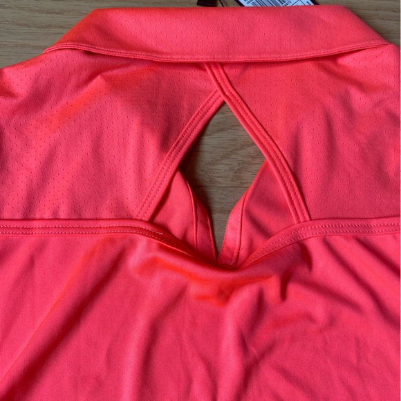 Adidas youth/kids sleeveless golf shirt, size 13-14 yrs/L, pink - Picture 6 of 11